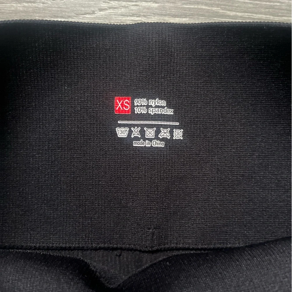 Gymshark Black Énergie Yoga Run Pilates Active Workout Exercise Leggings Size XS - Picture 4 of 7